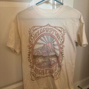 Yellowstone Montana Graphic T-Shirt